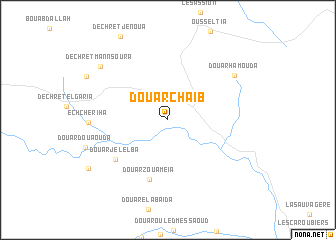 map of Douar Chaïb