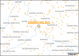 map of Douar Chaloul