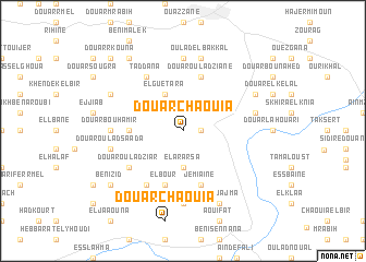 map of Douar Chaouia