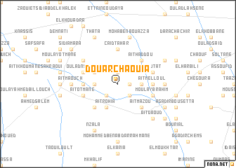 map of Douar Chaouia