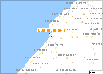 map of Douar Charfa