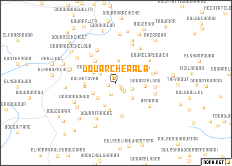 map of Douar Cheaala