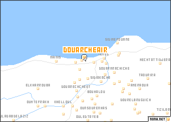 map of Douar Cheair