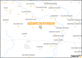 map of Douar Cherkaoua