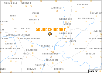 map of Douar Chibanet