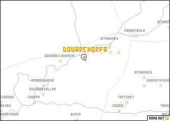 map of Douar Chorfa