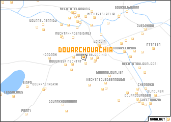 map of Douar Chouachia