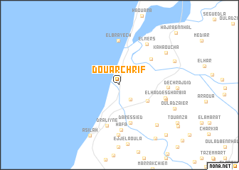 map of Douar Chrif