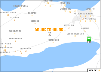 map of Douar Communal