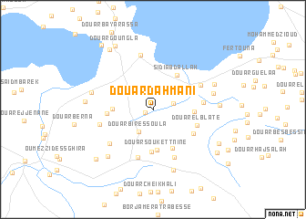 map of Douar Dahmani