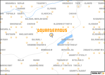 map of Douar Dernous