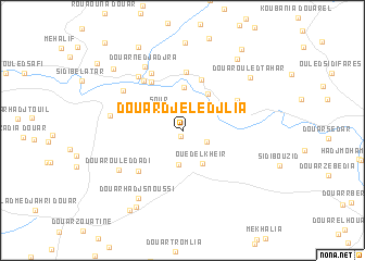 map of Douar Djeledjlia