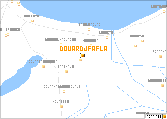 map of Douar Djfafla