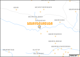 map of Douar Douaouda