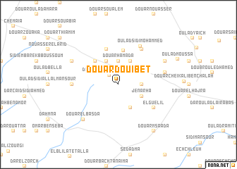 map of Douar Douibet