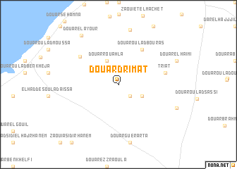 map of Douar Drimat