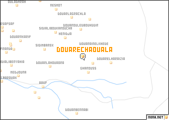 map of Douar Echaouala