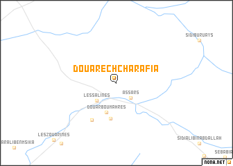 map of Douar ech Charafia