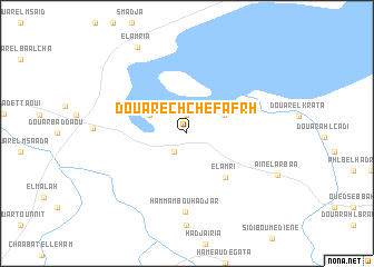 map of Douar ech Chefafrh