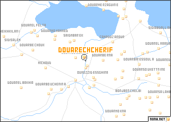 map of Douar ech Cherif