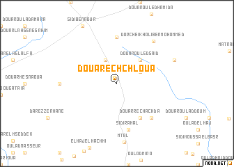 map of Douar ech Chloua