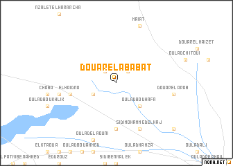 map of Douar el Ababat