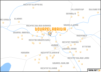 map of Douar el Abaïdia