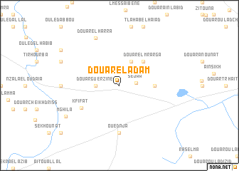 map of Douar el Adam