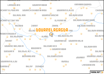 map of Douar el Agagda