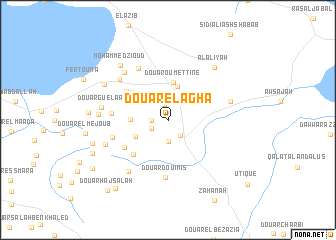 map of Douar el Agha