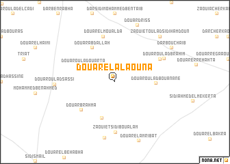 map of Douar el Alaouna