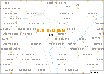 map of Douar el Anser