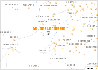 map of Douar el Araïssïa