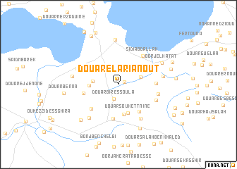 map of Douar el Arianout