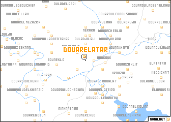 map of Douar el Atar