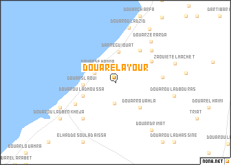 map of Douar el Ayour