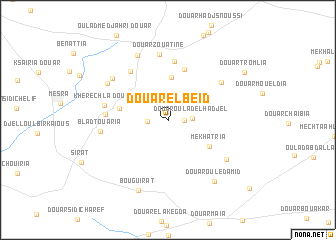 map of Douar El Beïd