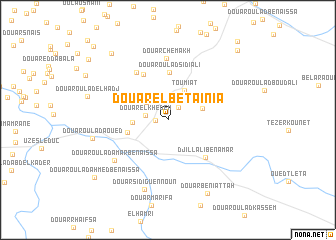 map of Douar el Betainia