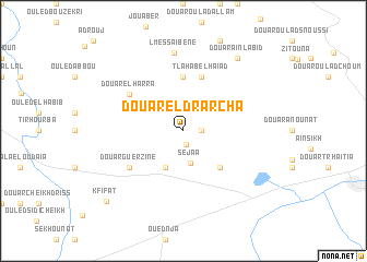 map of Douar el Drarcha