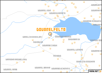 map of Douar el Felta