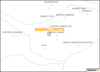 map of Douar el Fratis