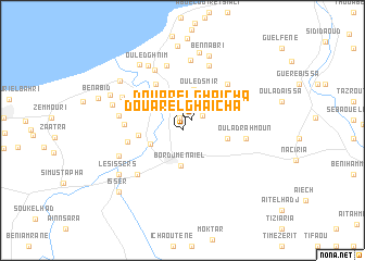 map of Douar El Ghaïcha