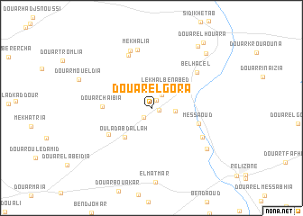 map of Douar el Gora