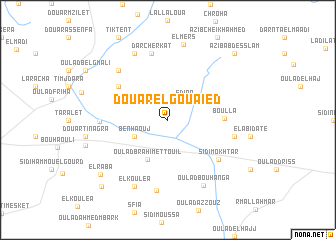 map of Douar el Gouaïed