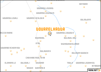 map of Douar el Hadda