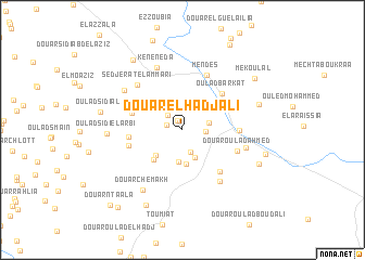 map of Douar el Hadj Ali