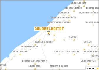 map of Douar el Haïtat