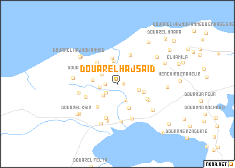 map of Douar el Haj Said