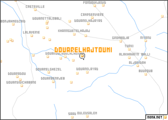 map of Douar el Haj Toumi