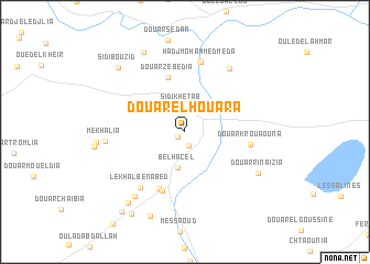 map of Douar el Houara
